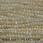 7542 freshwater potato pearl strand about 2mm